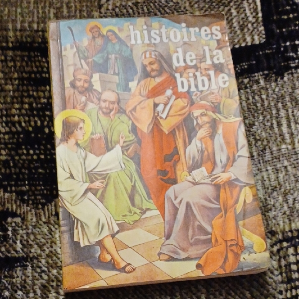 4/$40 "Histoires de la Bible" French Bible Stories Book